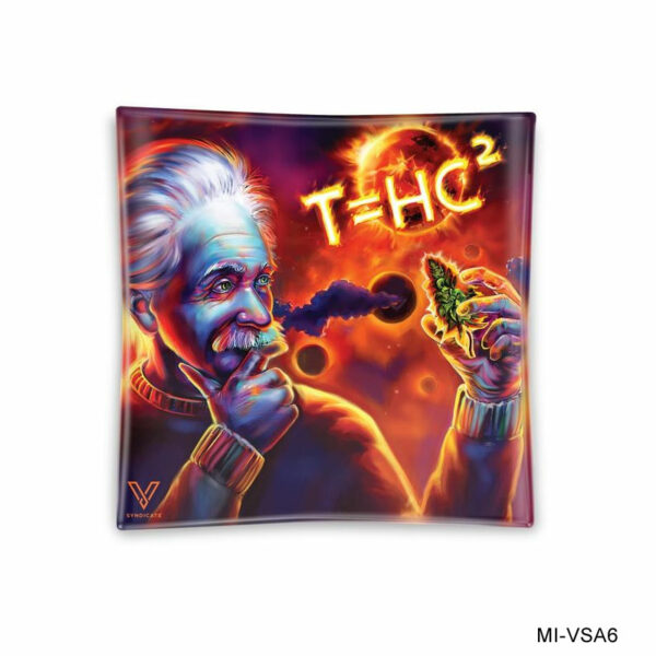 T=HC2 SOLAR DIESEL BLAZIN' ASHTRAY GLASS