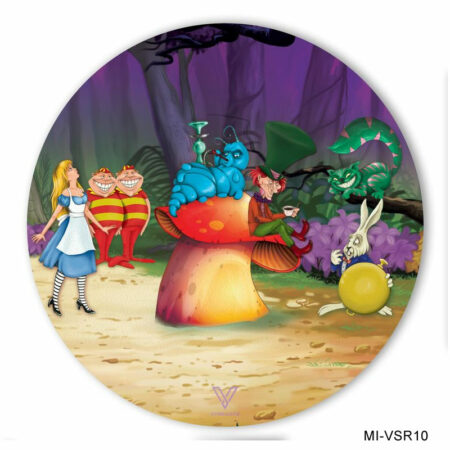 ALICE MUSHROOM SLIKK DAB MAT 15cm Ø