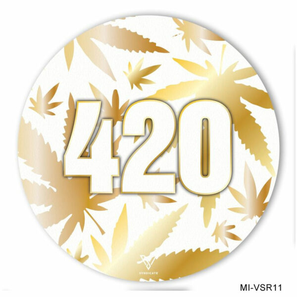 420 GOLD SLIKK DAB MAT 15cm Ø