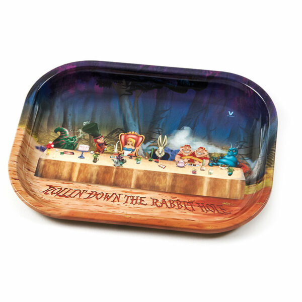 (S) ALICE DINNER ROLLING TRAY (18x14cm)