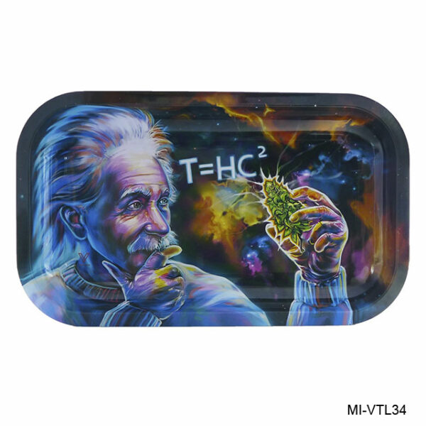 (L) T=HC2 BLACK HOLE ROLLING TRAY (27x16cm)