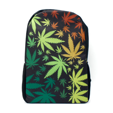 Backpack Mix Leaf Rasta Color