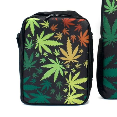 Side Bag Mix Leaf Rasta Color