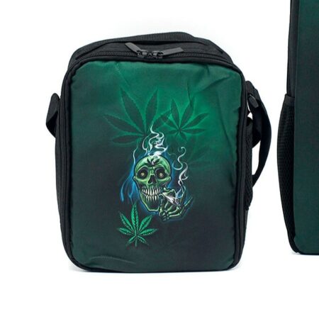 Side Bag Smoking Skull